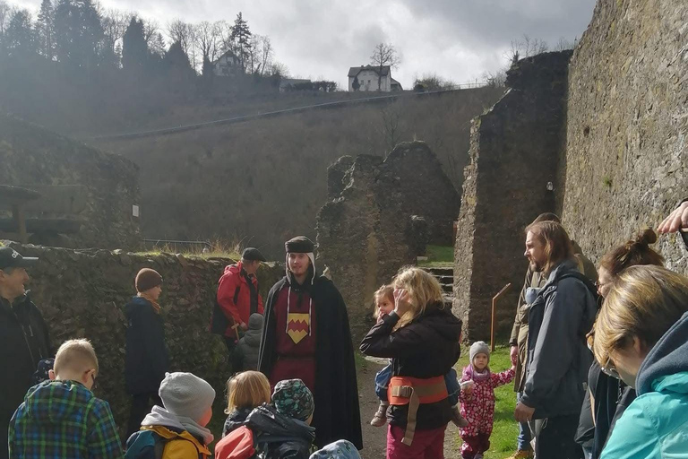 Manderscheid: Medieval guided tour of the Niederburg Manderscheid: Medieval guided tour of the Lower Castle