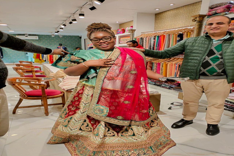 Delhi: Textile Trail Tour with Artisan Interaction Full Day Tour Cost