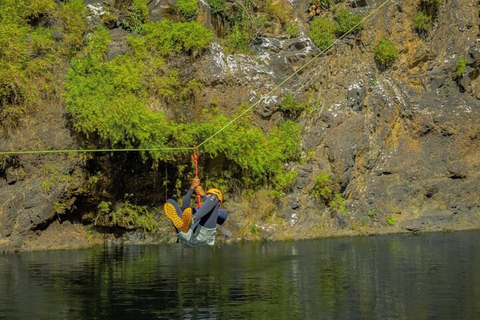 Seven Waterfalls Abseiling and Canyoning Guided Experience