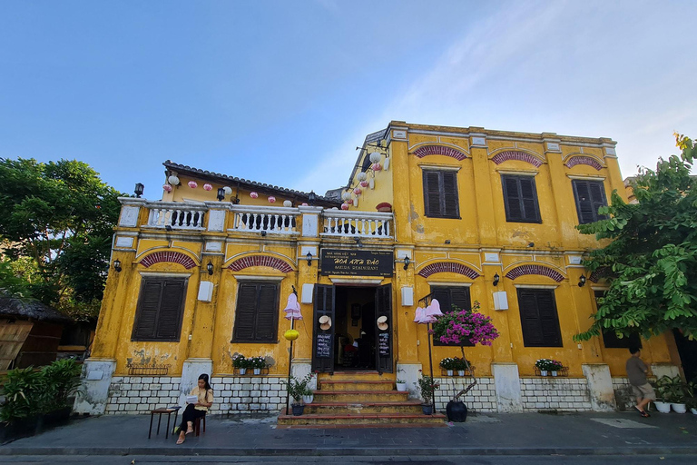 Da Nang/Hoi An: Tour in barca sul fiume del cocco e Festival delle LanterneAutista privato e auto