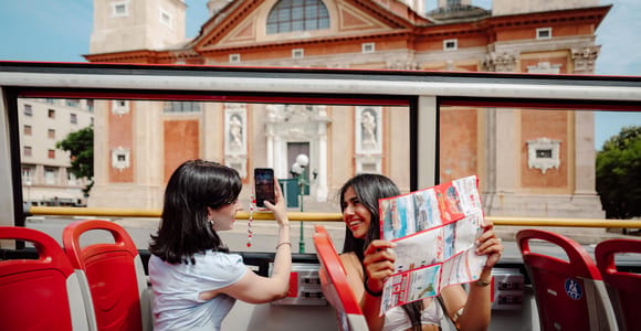 Genoa: Hop-on Hop-off Tour Ticket