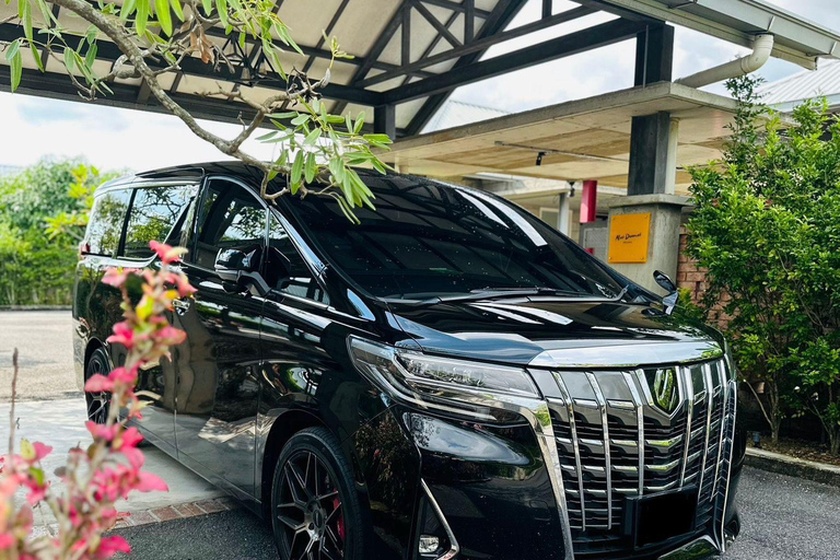 Cingapura: 8 horas de reserva de veículo com motoristaMPV de primeira classe (Toyota Vellfire HEV 2024 ou similar)