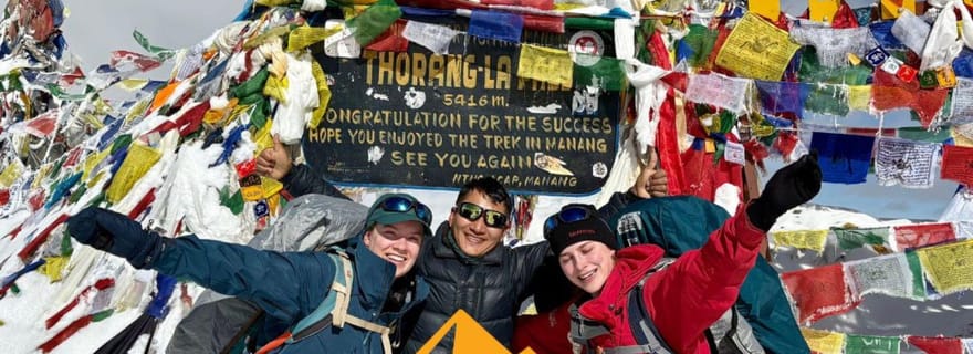 Katmandou : Trek de 8 jours dans l'Annapurna via le col de Thorong La