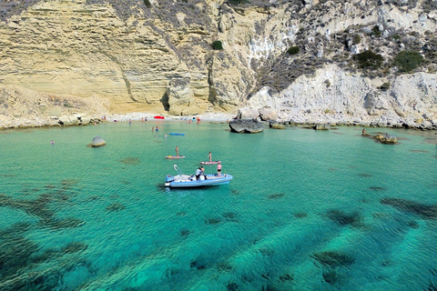 Cagliari: Bootstour mit 4 Badestopps, Schnorcheln und Prosecco