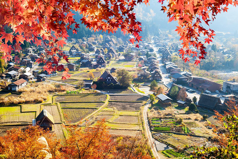 Hida Takayama, Shiragawago UNESCO dagvullende tour vanuit Nagoya