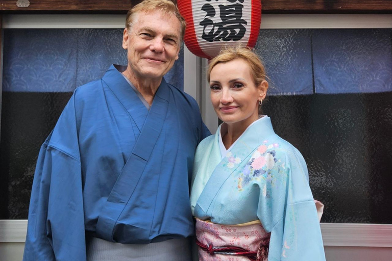 Kimono Photoshoot and Tea House Experience in Kagurazaka