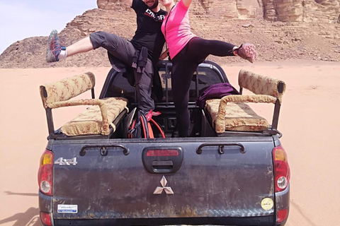 Wadi Rum: Private Jeep Tour & Umm Addami Mountain (Full Day)