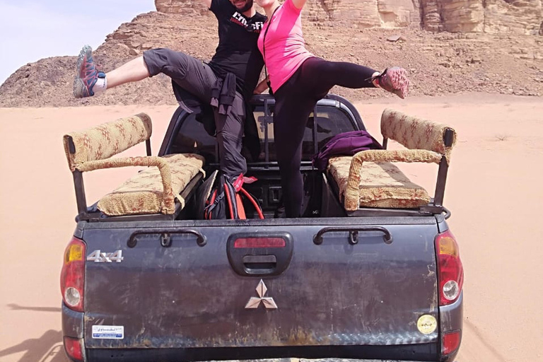 Wadi Rum: Private Jeep Tour & Umm Addami Mountain (Full Day)