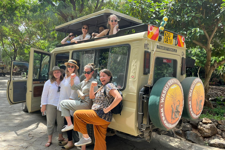 Privéavontuur Nairobi Nationaal Park in 4x4 LandcruiserPrivéavontuur in het Nairobi National Park in een 4x4 Landcruiser