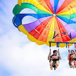 San Giuliano: volo in parapendio con foto e video