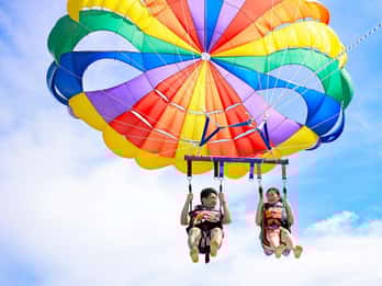 St. Julian's: Parasailing Flight with Photos and Videos
