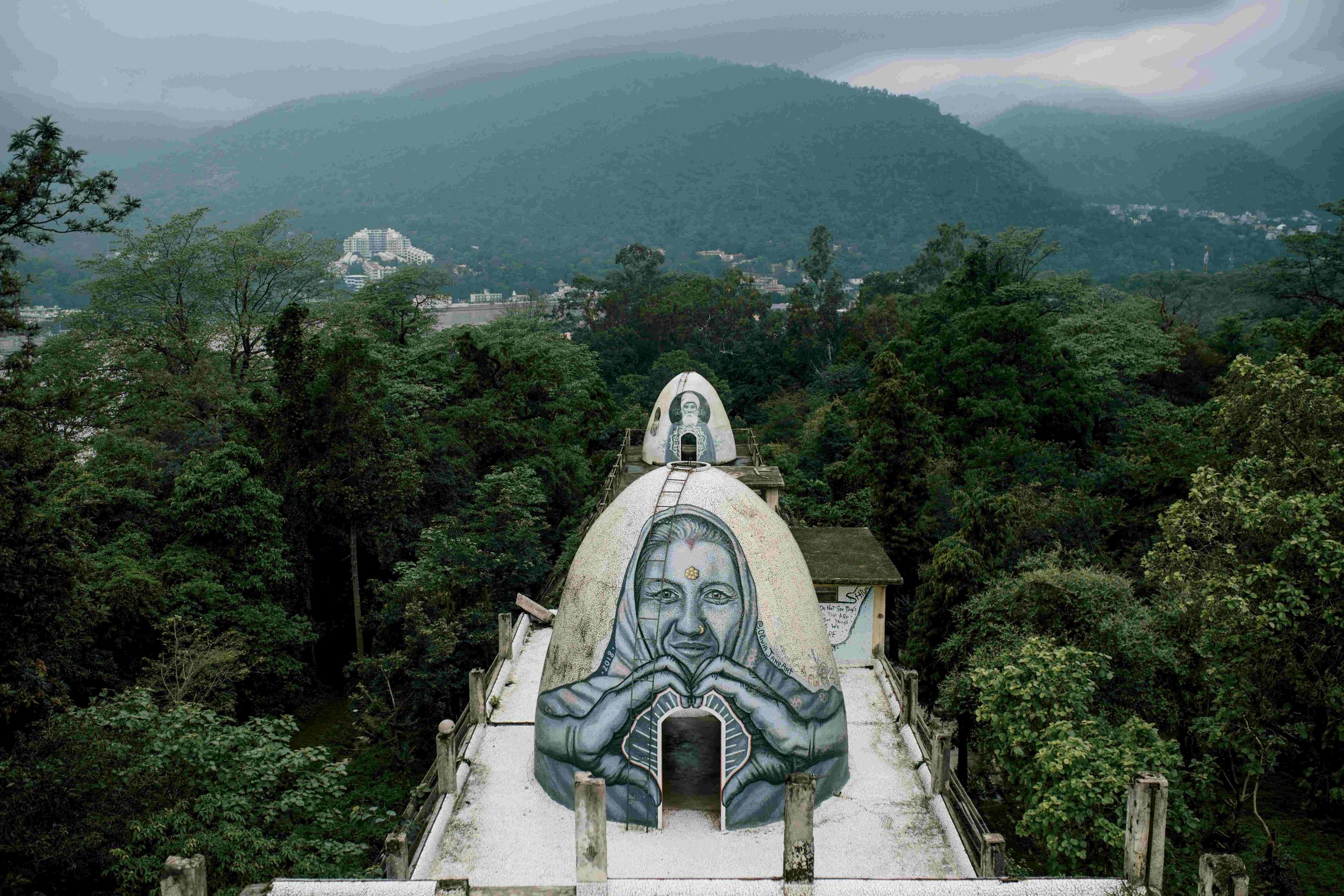 Rishikesh: Ashram Halbtagestour mit Guide