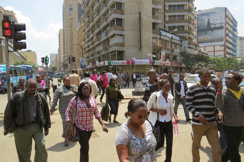 Visite à pied de la ville de Nairobi