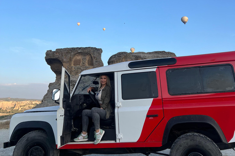 Cappadocia solnedgång eller soluppgång Jeep Safari