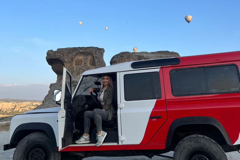 Cappadocia solnedgång eller soluppgång Jeep Safari