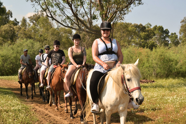 Kuşadası: VIP Horseback Riding and Sunset Beach Safari 3-Hour Sunset Forest & Village Safari