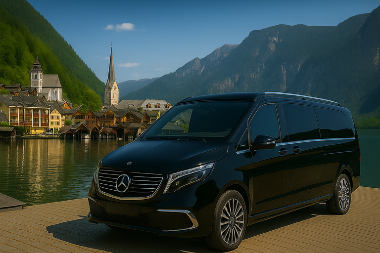 From Vienna: Hallstatt, Salzburg & Melk Day Trip VIP Mercedes E class - up to 3 people all inclusive
