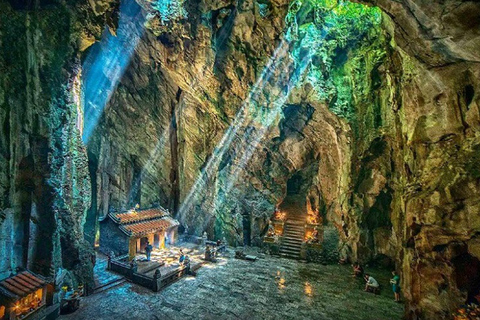 Lady Buddha, Marmorberge, Hoi An Bustour - optionalVon Da Nang aus: Marmorberge, Hoi An Antike Stadt Tour