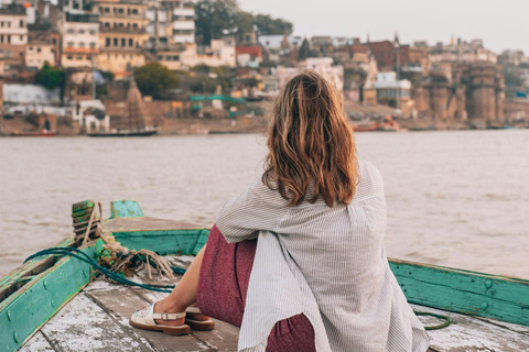 Varanasi: Sunrise Boat Tour with Heritage Walk