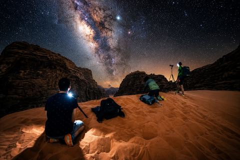 Wadi Rum: Under the Stars Night Safari with Local Bedouins