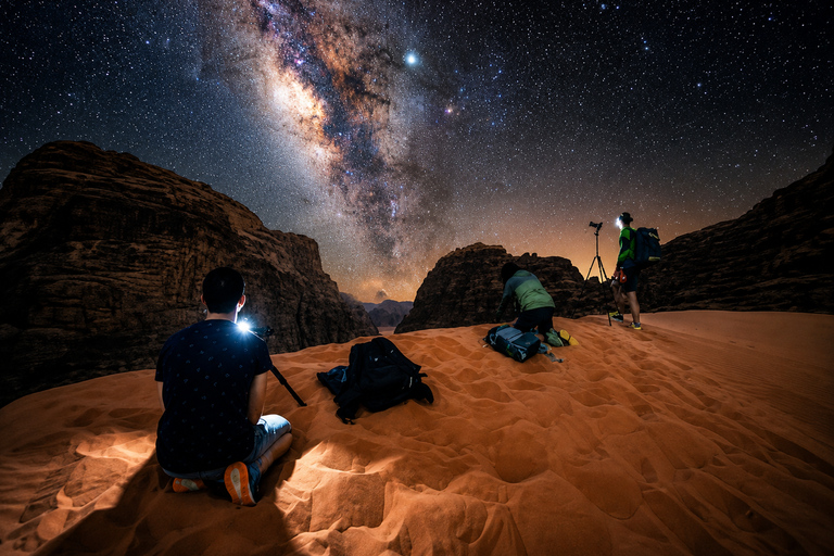 Wadi Rum: Under the Stars Night Safari with Local Bedouins
