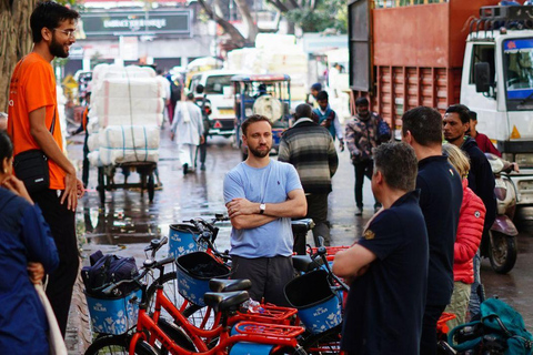 Old Delhi Bike Tour Morning 4 Hours: Delhi By Cycle Regular Tour: Old Delhi Cycle Tour