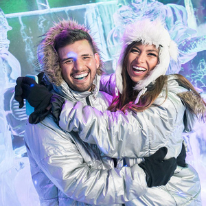 Barcelona: Ice Bar and Terrace Drinks Romantic Package