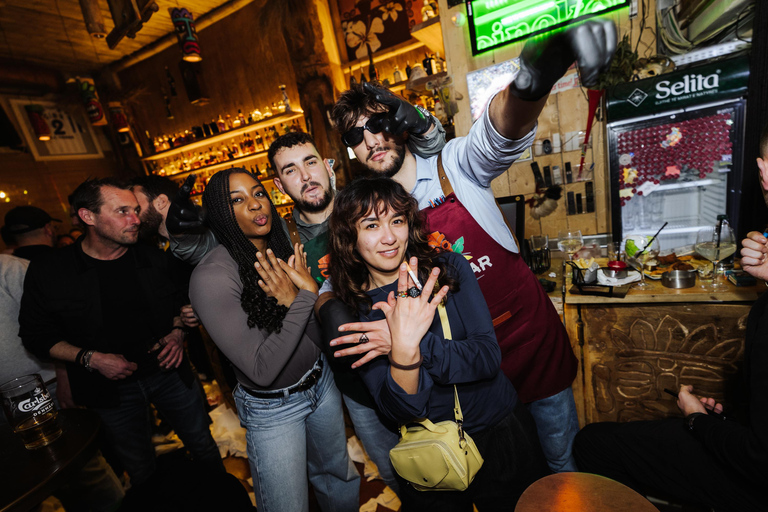 Tirana: Guided Pub Crawl with Free Shots & Photographer