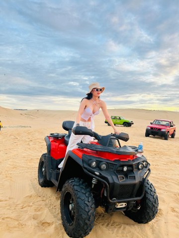 Visit Mui Ne special Quad Bike ATV drive by yourself+ Jeep &Guide in Phan Thiet