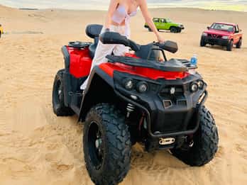Mui Ne Spezial: Quad Bike ATV Fahrt auf eigene Faust+ Jeep &Guide