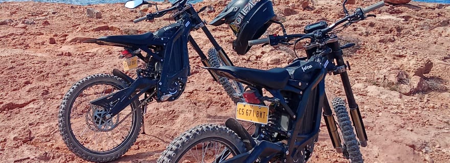 Ibiza : visite de Santa Eulalia en moto électrique