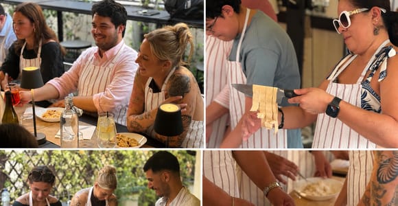 Rome: “Rooftop Pasta and Cocktails Cooking Class”