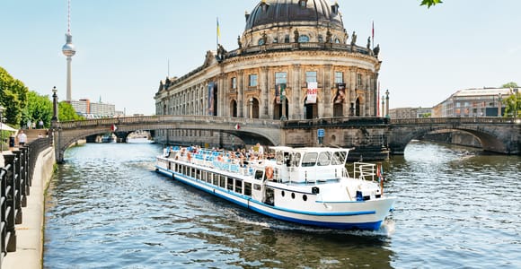 Berlin: 1-stündige Stadtführung mit Bootstour und Sitzplatzgarantie