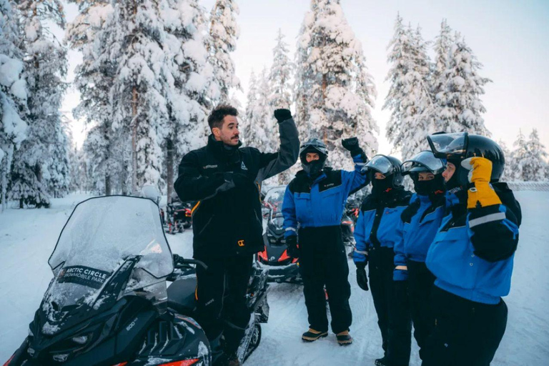 Levi: 2-Hour Snowmobile Adventure
