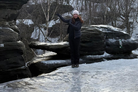 From Dresden: Winter Hike to Bohemian and Saxon Switzerland