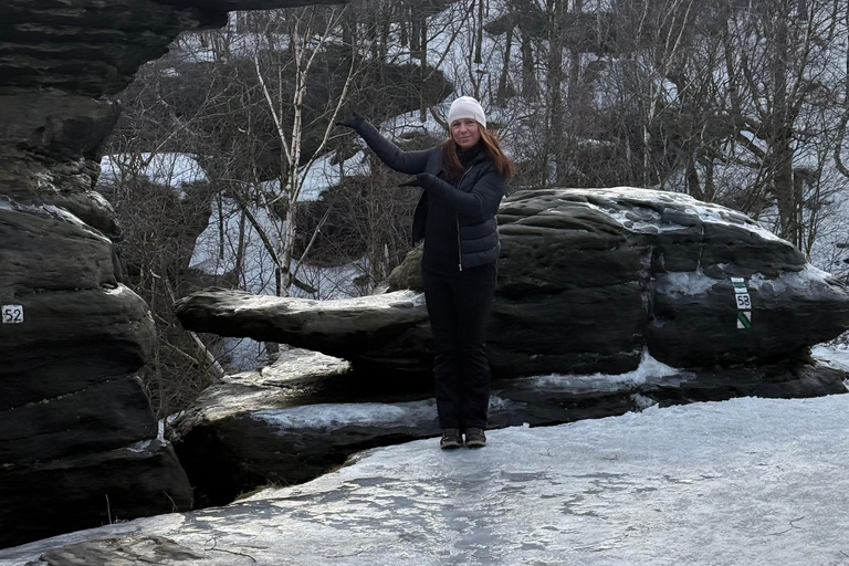 From Dresden: Winter Hike to Bohemian and Saxon Switzerland