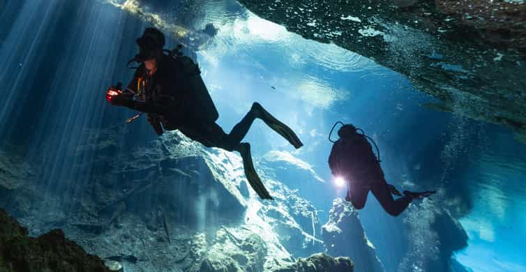 DIVING IN MAYAN CENOTES; THE LARGEST AQUIFER IN THE WORLD | GetYourGuide