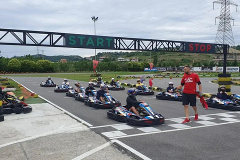 Faites le plein d&#039;émotions : Le karting à Tirana