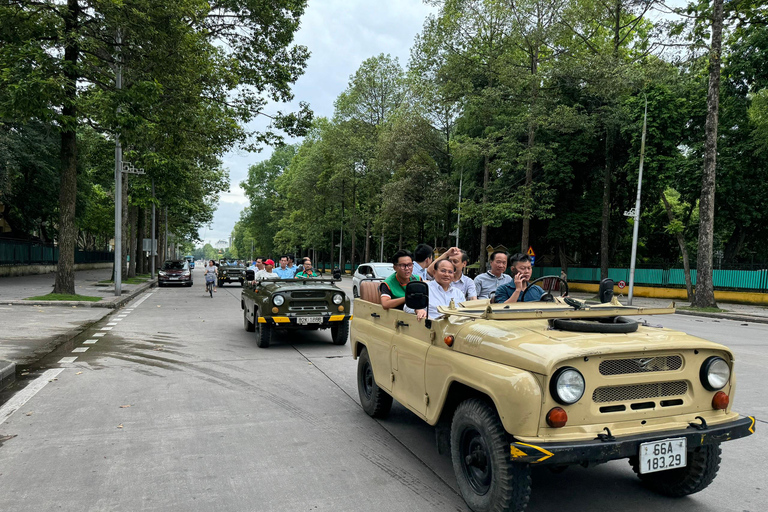 Open air Jeep City Tour 4 Hours Backstreet, Hidden Gems Saigon Jeep City Tour 4 hours