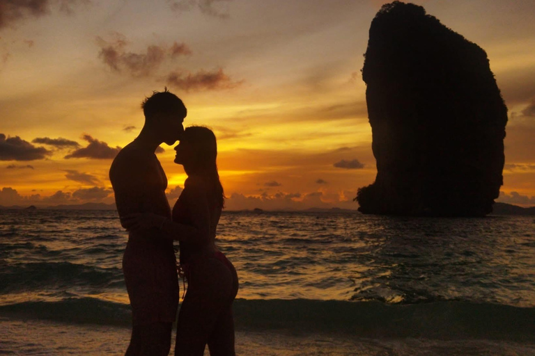 Krabi: 7 Islands Sunset Tour by Longtail Boat & BBQ Dinner