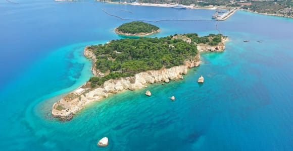 Chania: 7-Hour Private Boat Rental with Skipper & Crew
