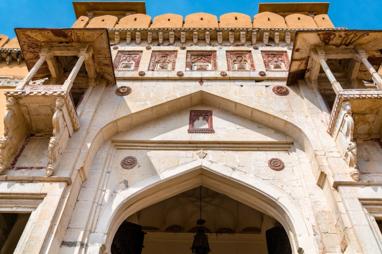 Jaipur: Private ganztägige Stadtrundfahrt mit allem Drum und DranPrivate ganztägige All-Inclusive-Tour