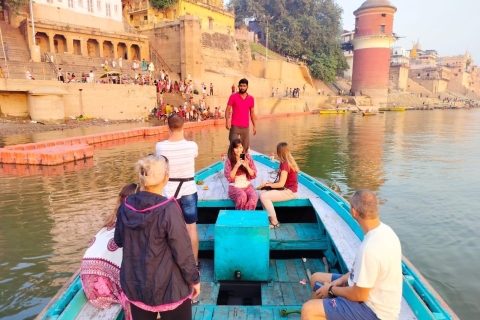Varanasi: Private Stadt-Highlights-Tagestour & Ganges-Kreuzfahrt