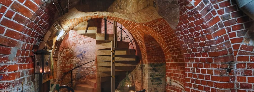 Świnoujście : visite à pied guidée de deux forts et de Stawa Młyny