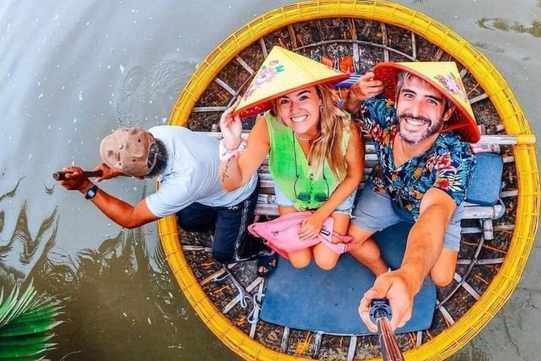 Da Nang/Hoi An : Passeio de barco pela selva de coqueiros e pela cidade de Hoi AnRecolha em Da Nang/Hoi An com Release Lattern