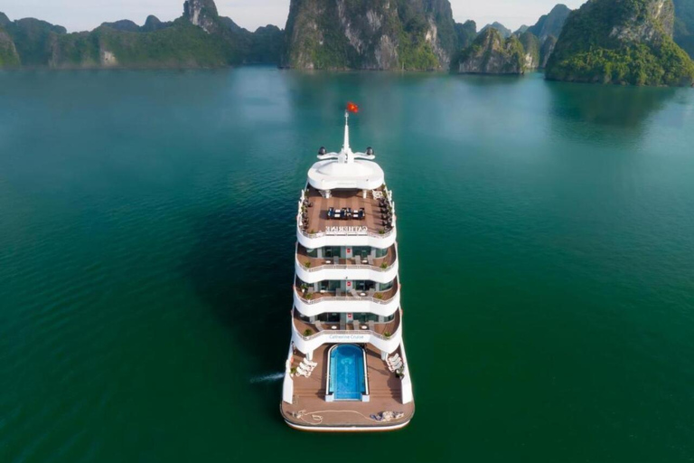 Ha Long Bay 2D1N or 3D2N With A 6-Stars Cruise Ha Long Bay 2 Days 1 Night & Shared Car Transfer