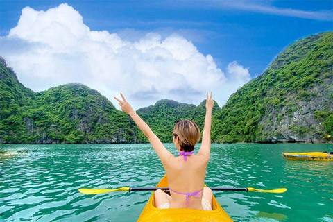 Overnight at Ha Long Bay cruise 2D1N 5 stars Cruise Halong Bay 2D1N with 4 star cruise