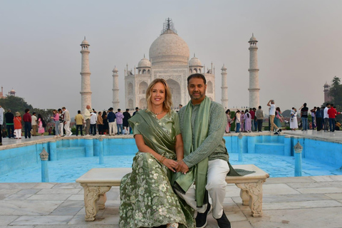 Taj Mahal & Agra Private Tour from Delhi by Car – Fast Entry Only Professional Tour Guide in Agra