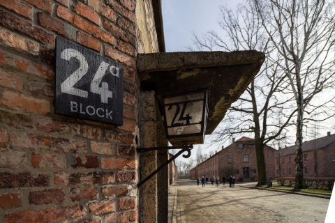 From Krakow: Auschwitz-Birkenau Full-Day Guided Tour Tour in French with Hotel Pickup and Lunch