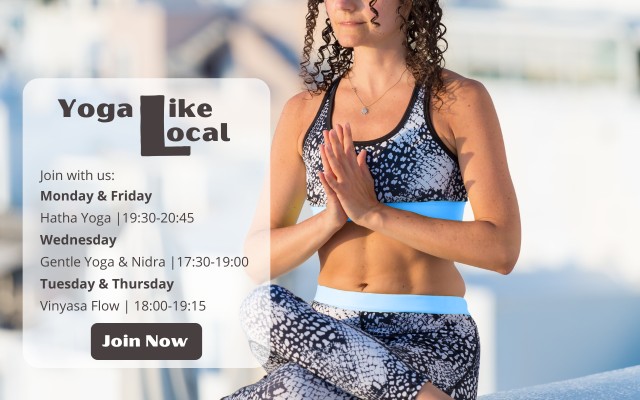 Visit Yoga Like Local in Psarou Beach, Mykonos